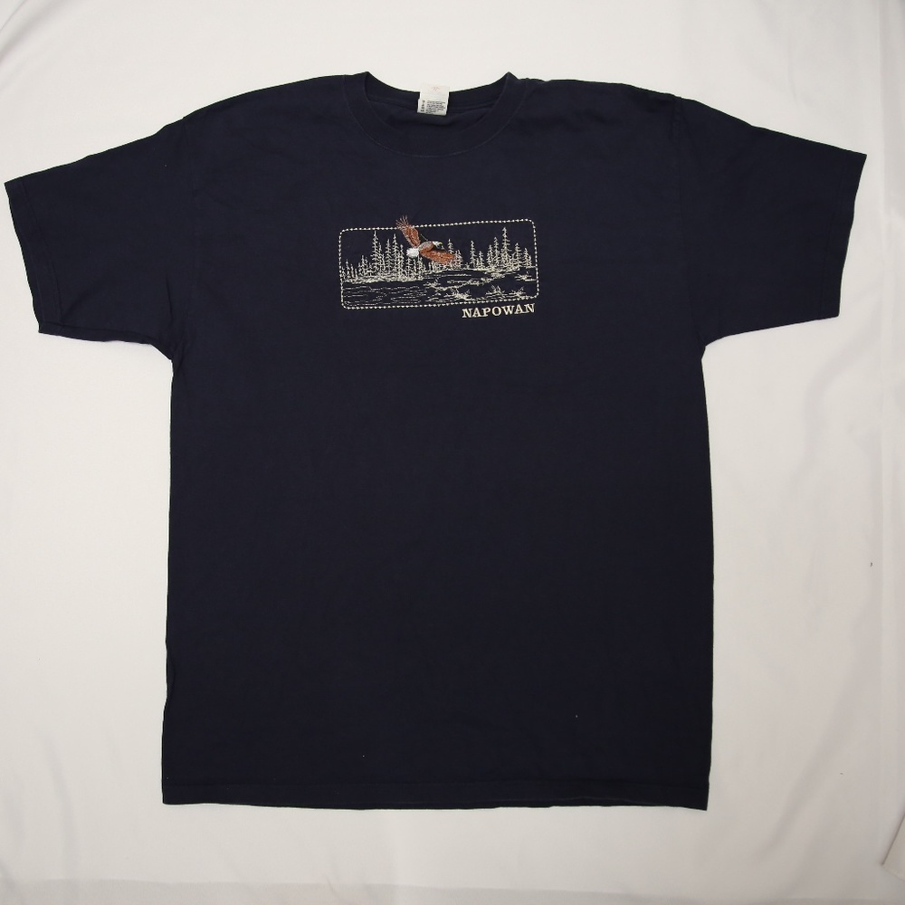 5/$15 Men's XL BSA Camp Napowan Embroidered Shirt